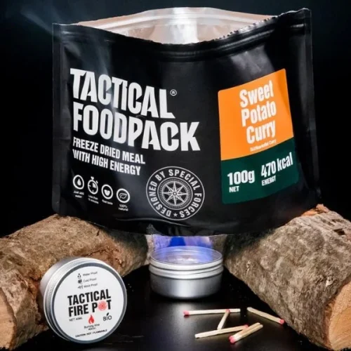 Fire pot tactical food