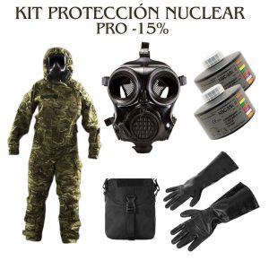 Kit de protección nuclear profesional