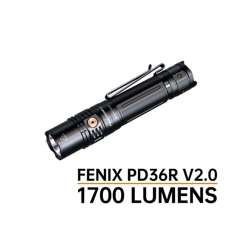 Linterna Táctica Fénix PD36R V2.0 DeSupervivencia